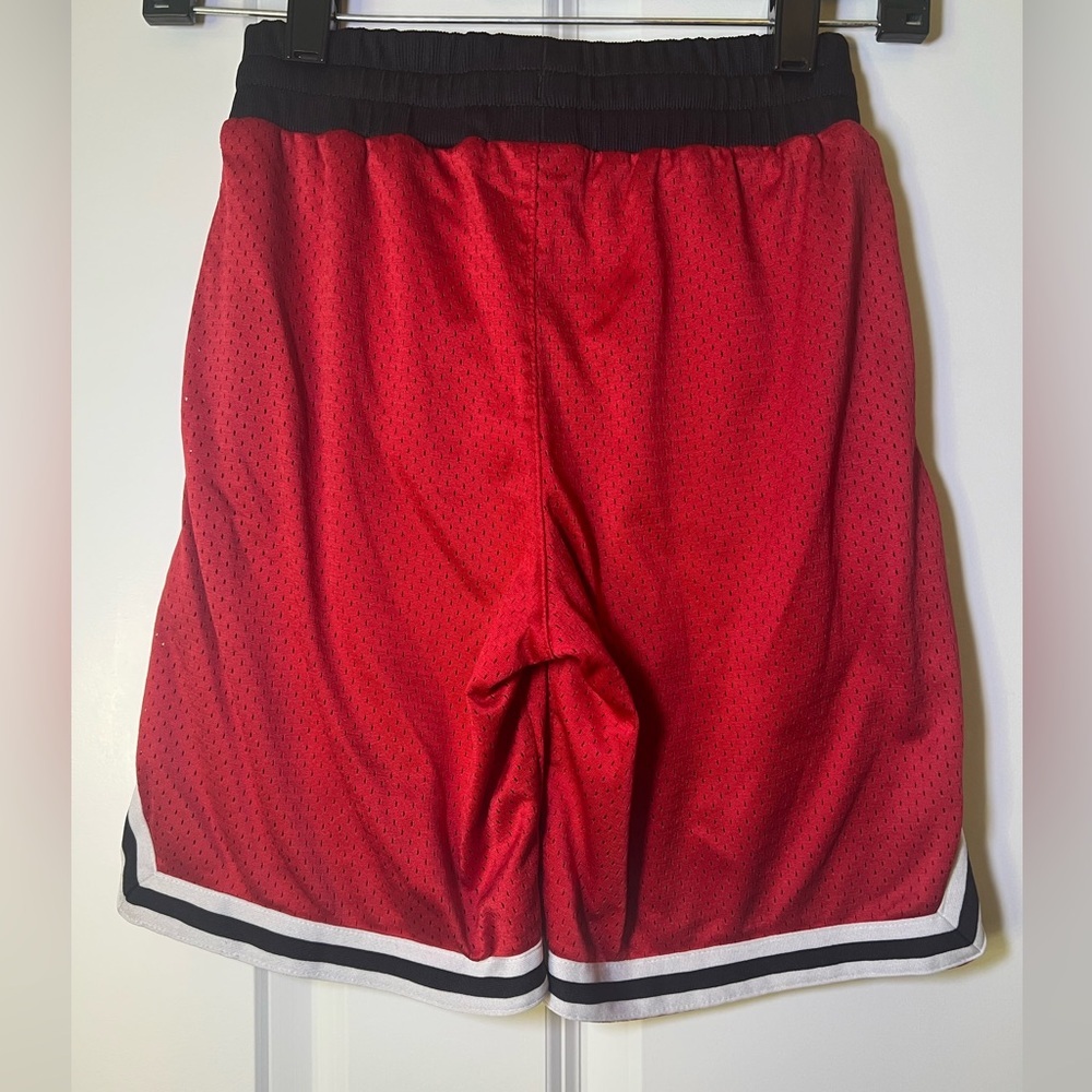 Jordan Red and Black Athletic Shorts - Picture 5 of 8